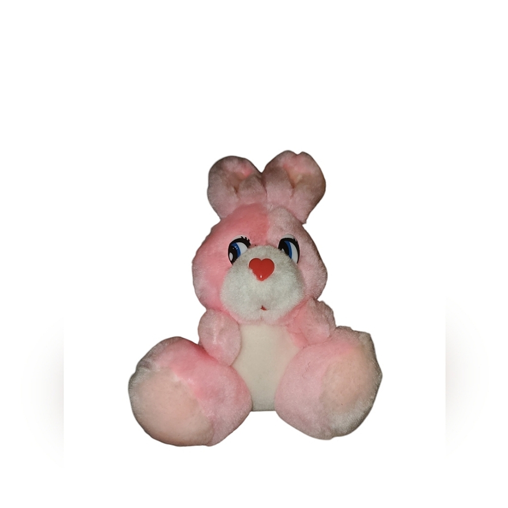 Vintage pink bunny plush